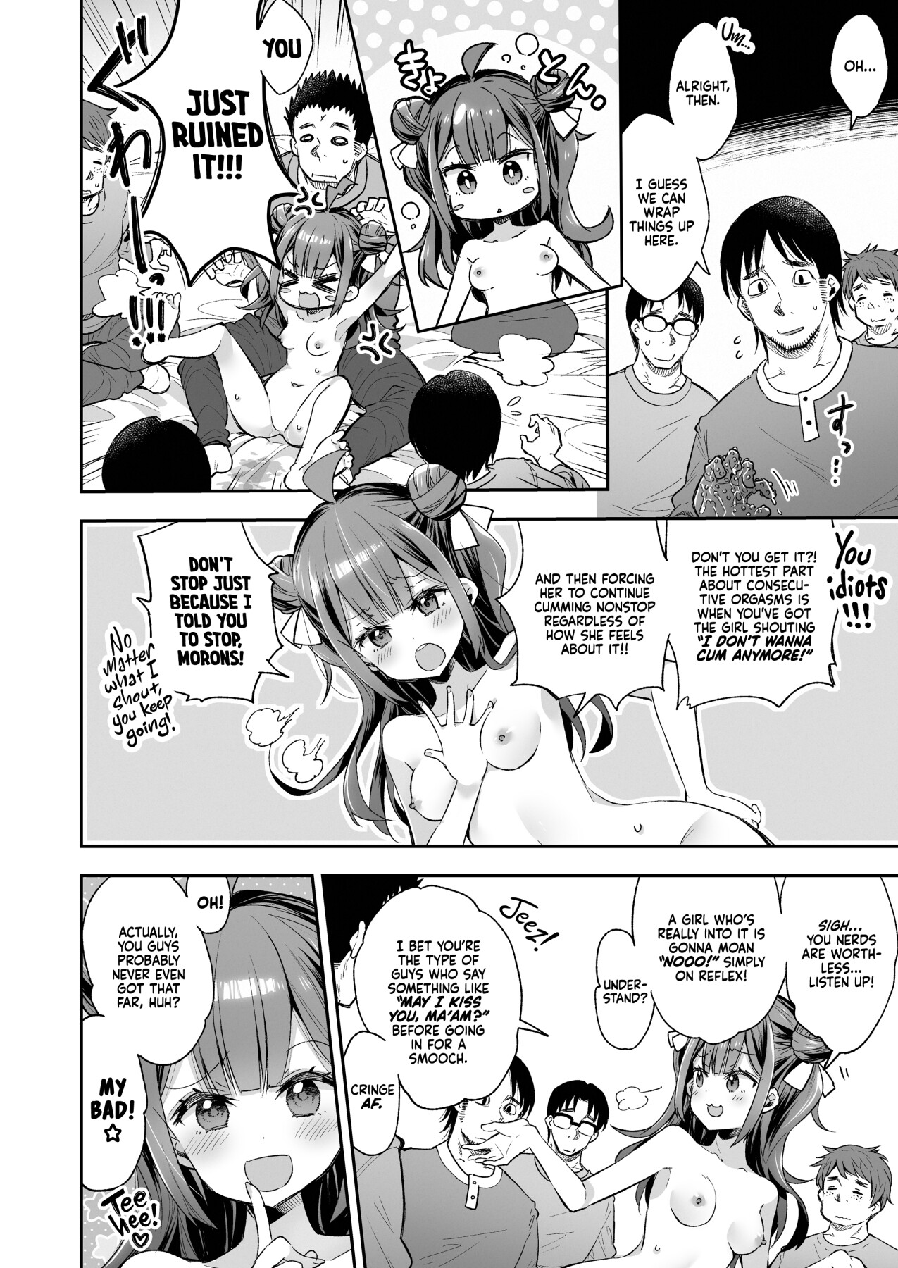 Hentai Manga Comic-The Orgasm Princess Can't Take Another Bite!-Read-28